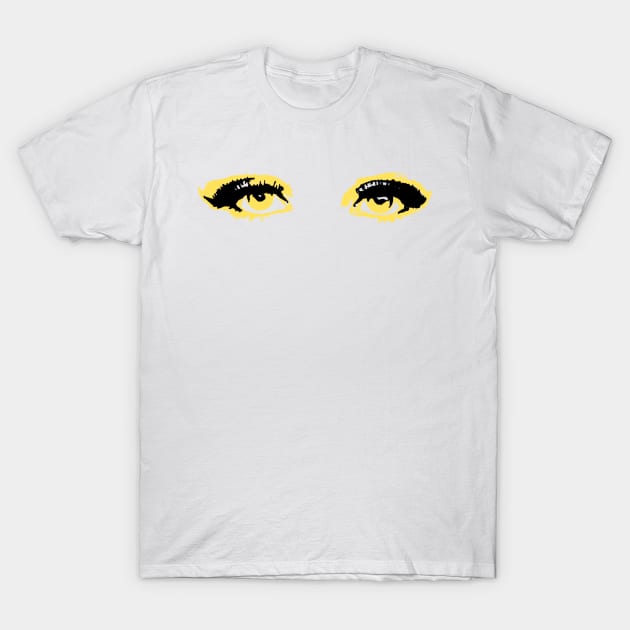 Yellow Gaze T-Shirt by GasmaskMood